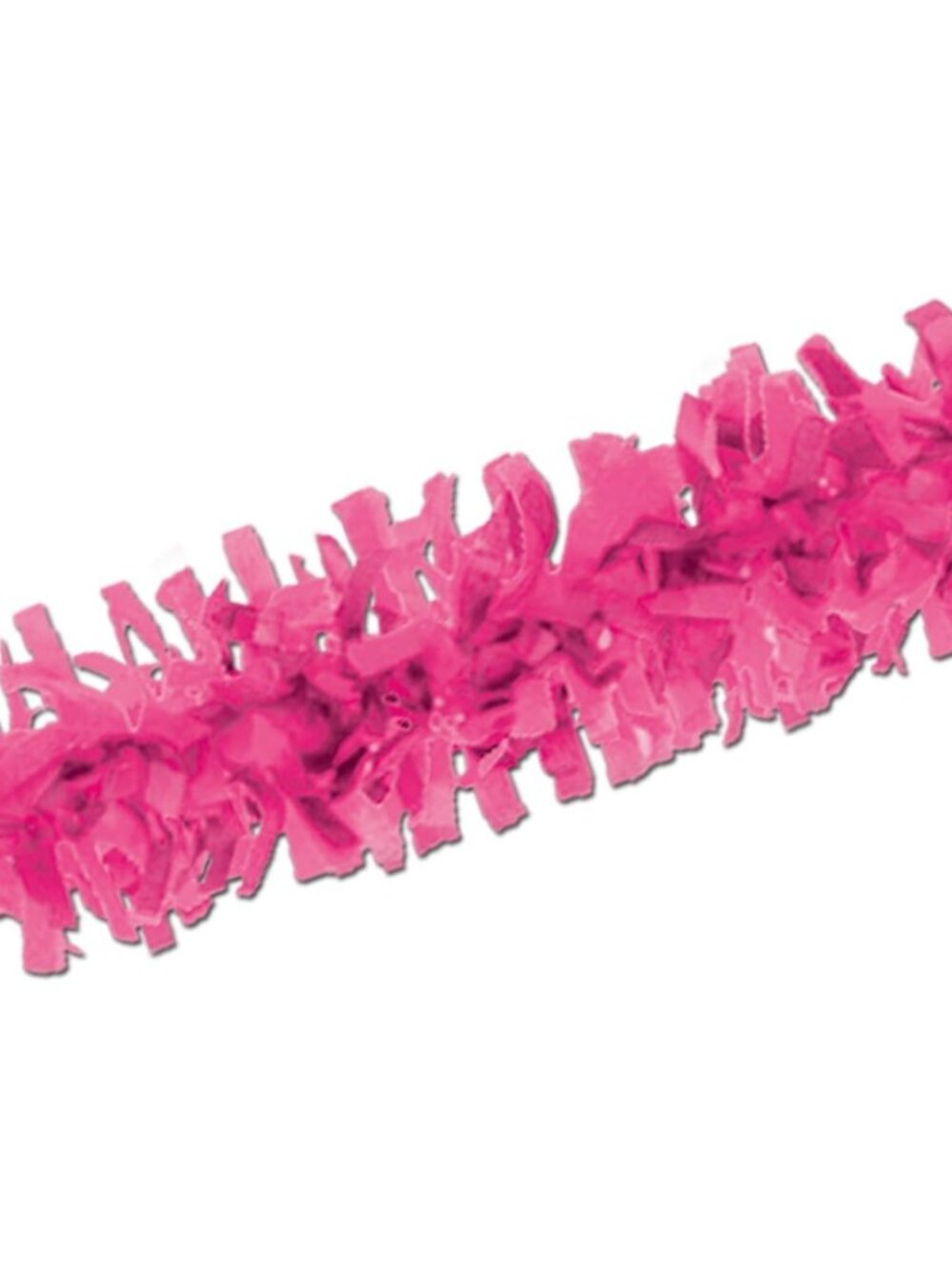Cerise Pink Tissue Festooning Garland-1 Pc